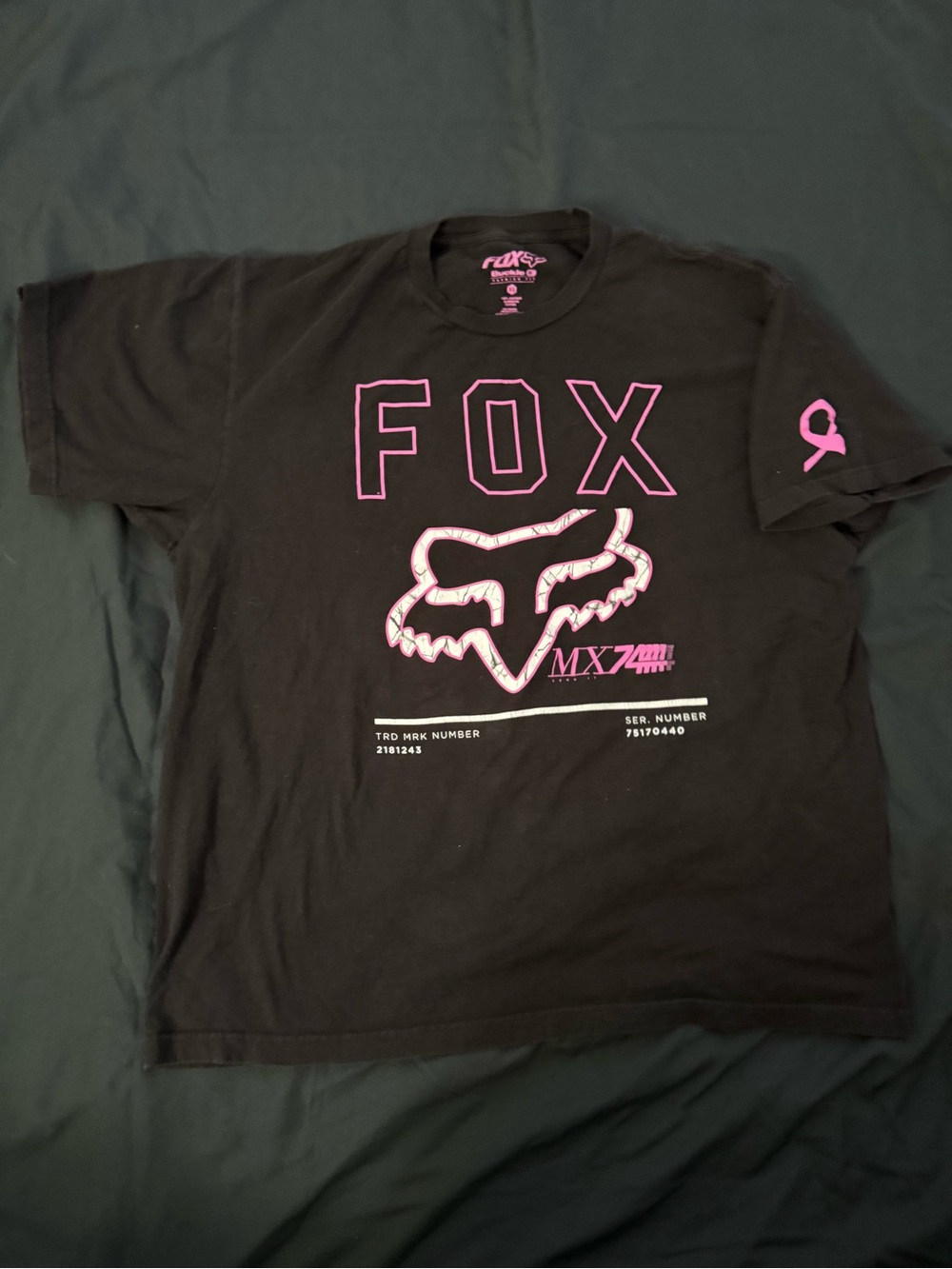 Fox T-Shirt Breast cancer awareness